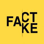 fact or fake in black letters on yellow background